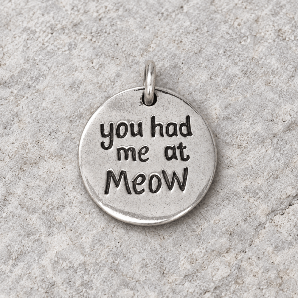 You had me at Meow Cat Lover Pendant