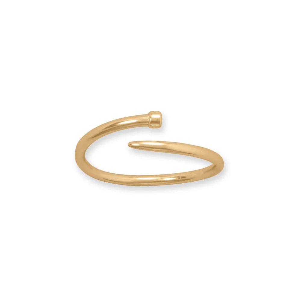 Adjustable Wrap Nail Ring