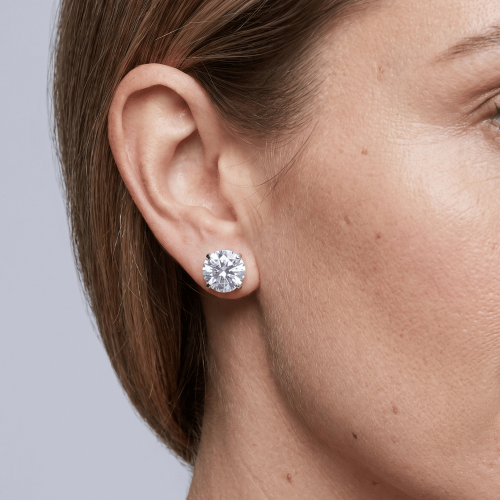 Cubic Zirconia Stud Earrings