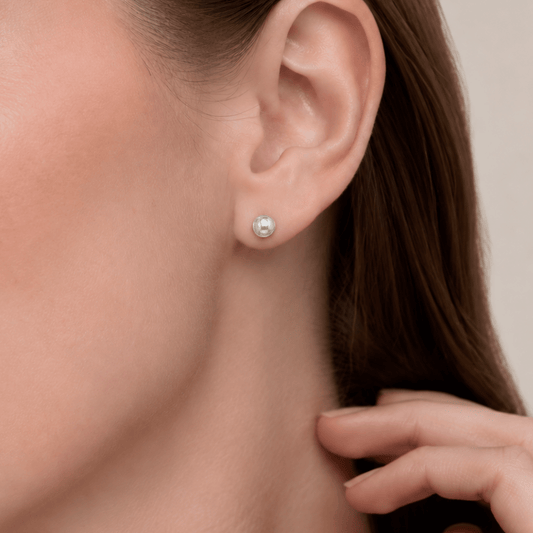 6mm Ball Stud Earrings