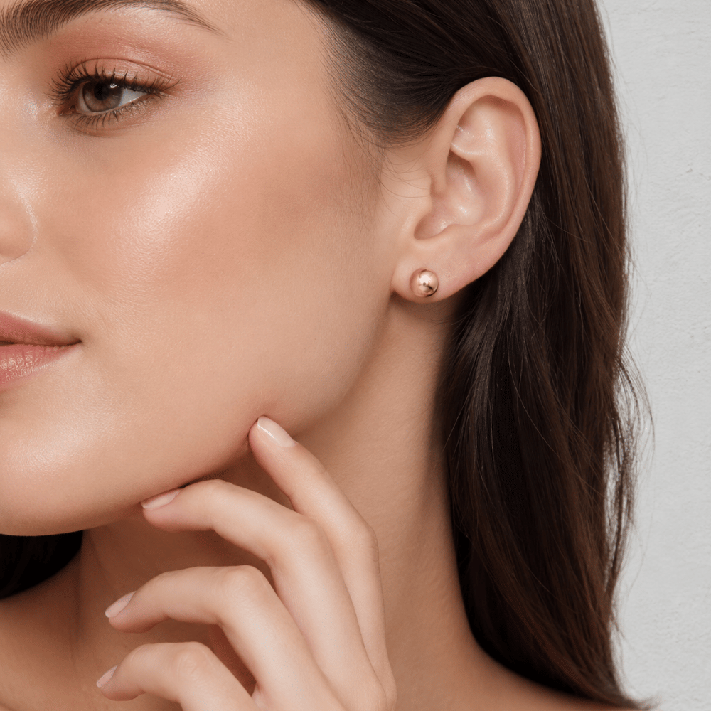 10mm Ball Stud Earrings