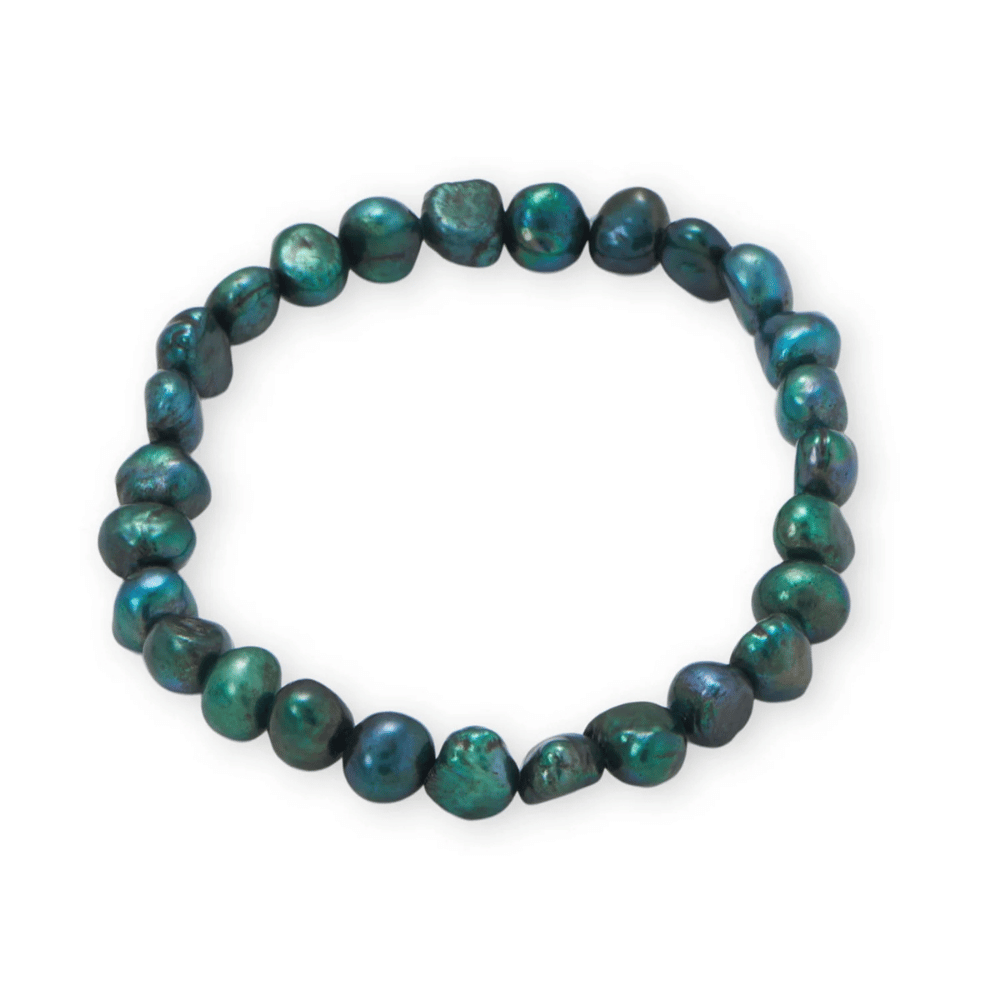 Cultured Freshwater Pearl Stretch Bracelet