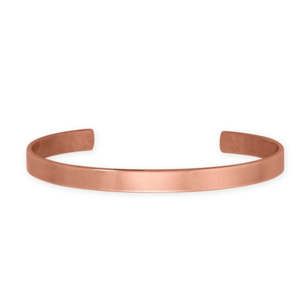 3.2mm Solid Copper Cuff Bracelet
