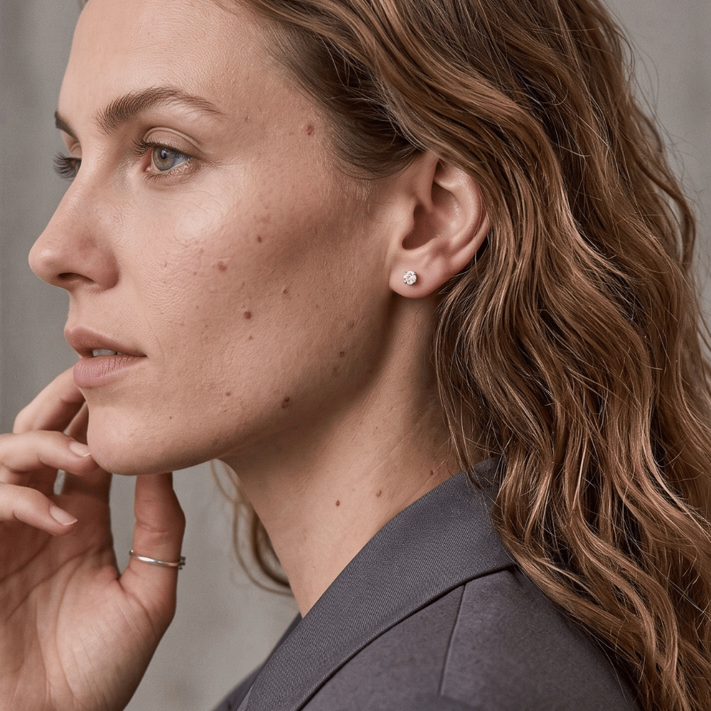 Cubic Zirconia Stud Earrings
