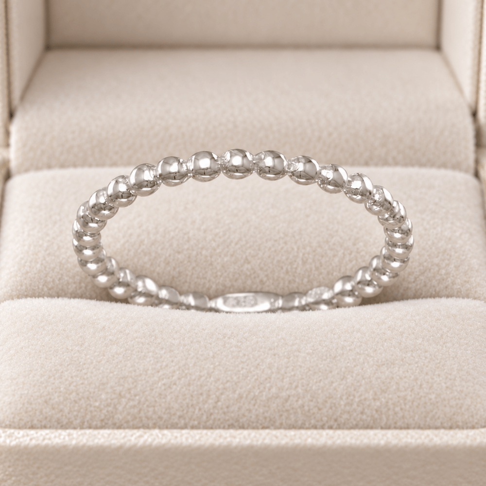 Polished Beaded Band