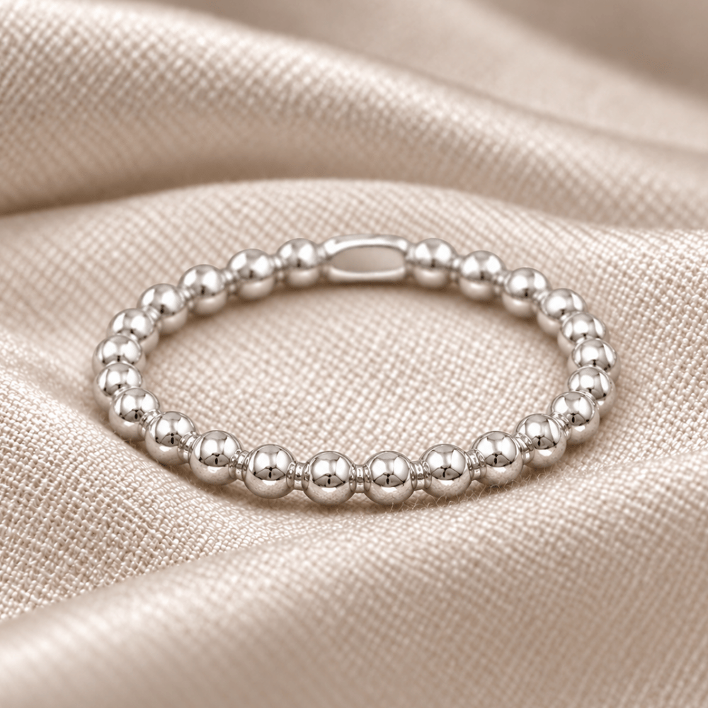 Polished Beaded Band