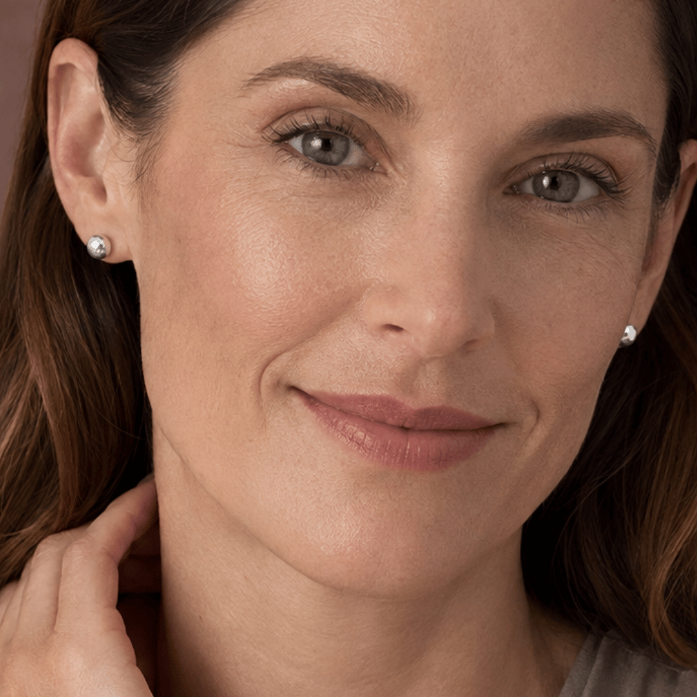 Hammered Ball Earrings