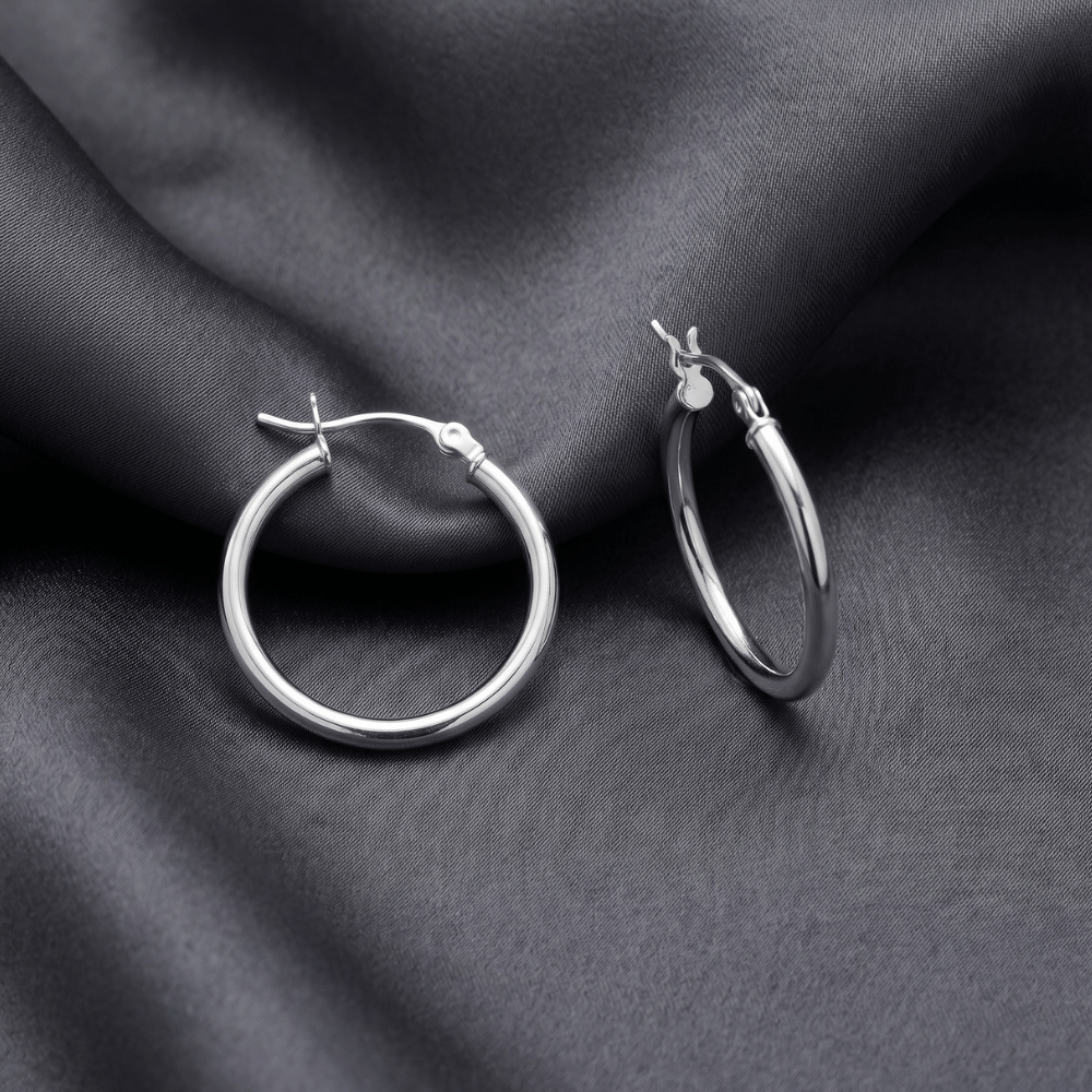 2mm Click Hoop Earrings