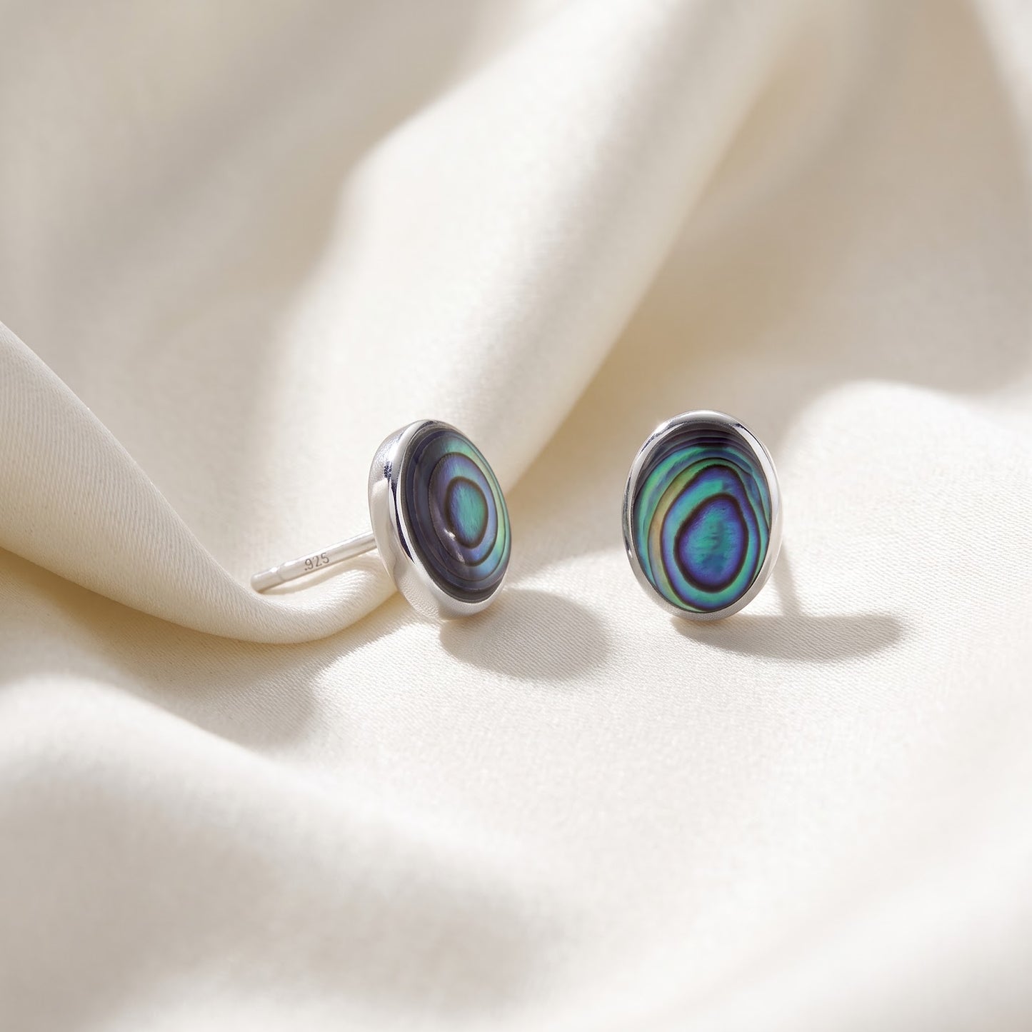 Abalone Shell Stud Earrings