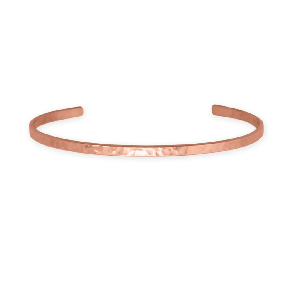 3.2mm Solid Copper Cuff Bracelet