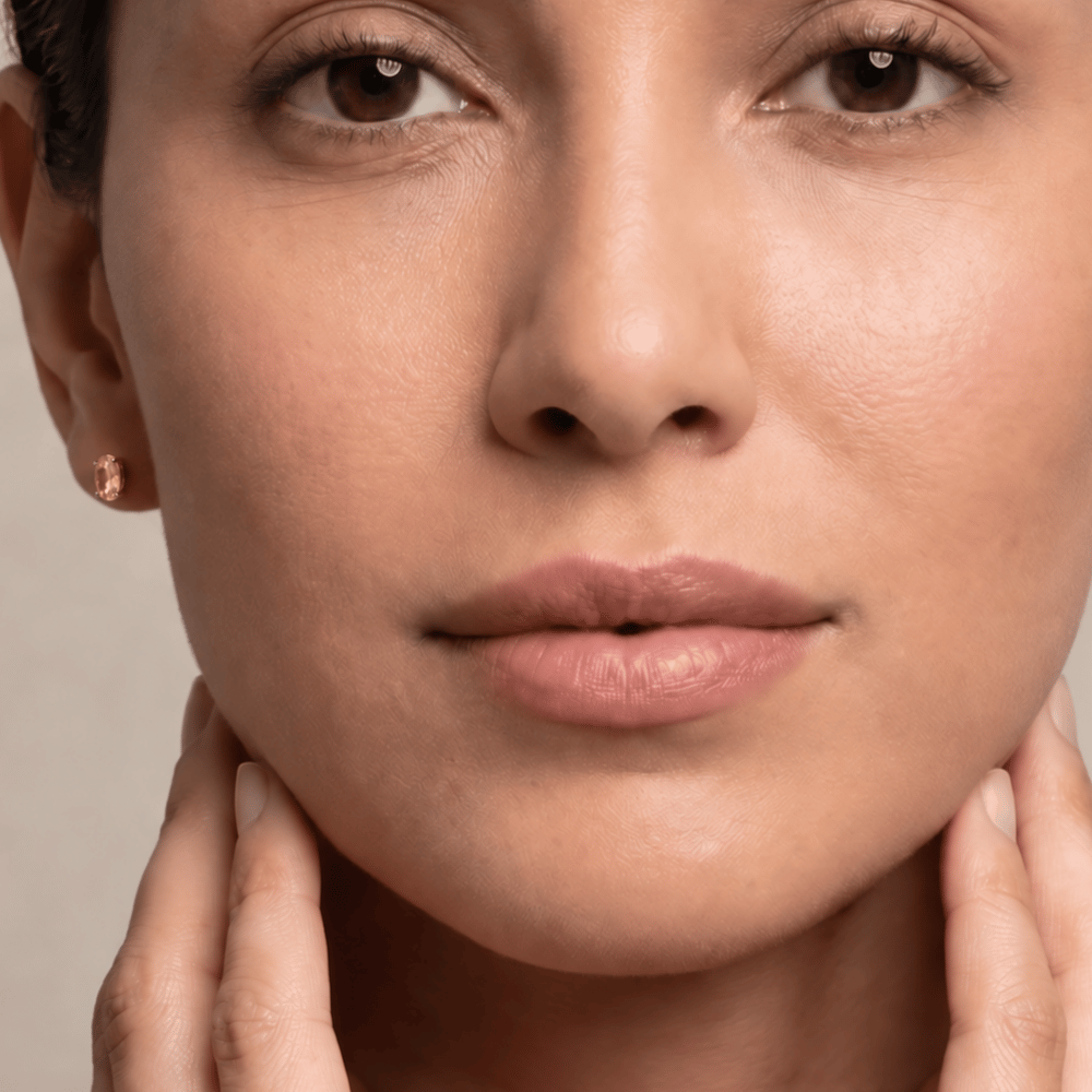 Oval Stud Earrings