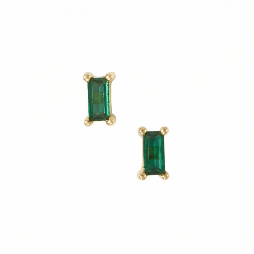 Baguette CZ Earrings