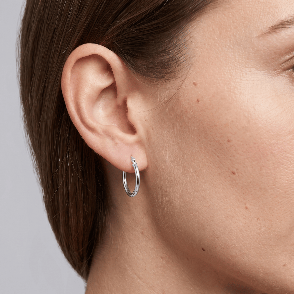 2mm Click Hoop Earrings