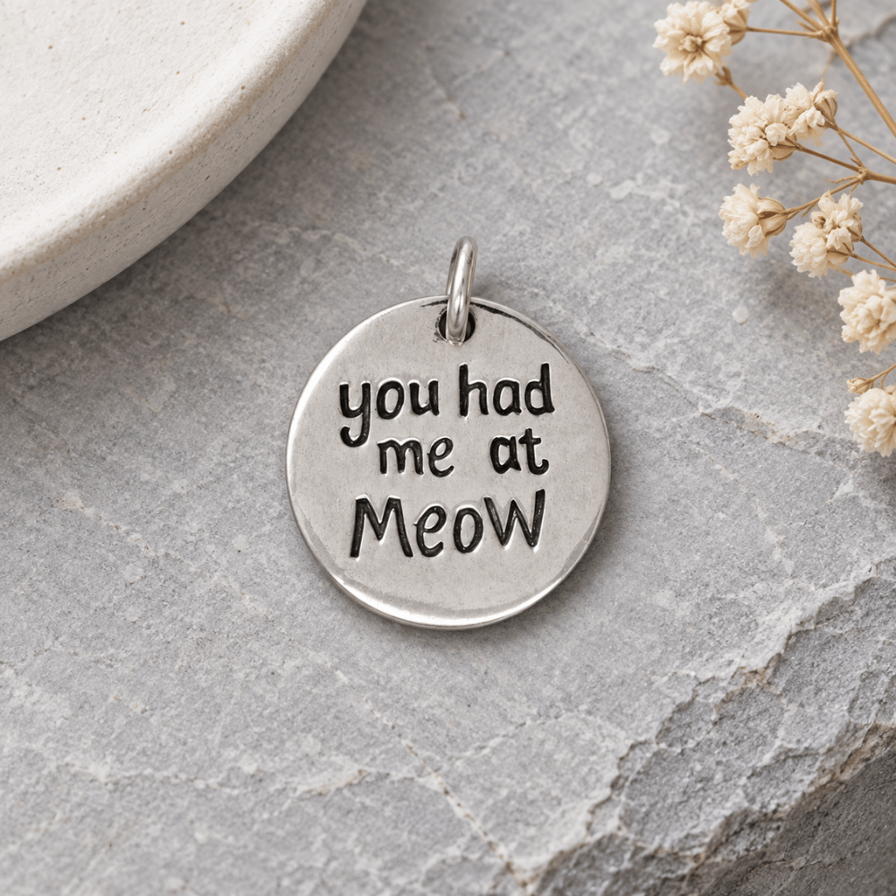 You had me at Meow Cat Lover Pendant