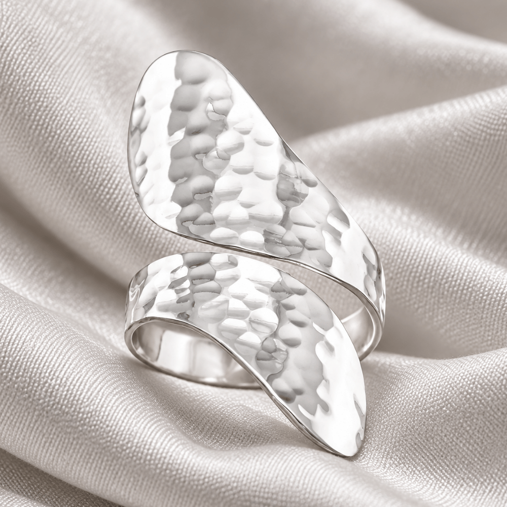 Hammered Spoon Ring