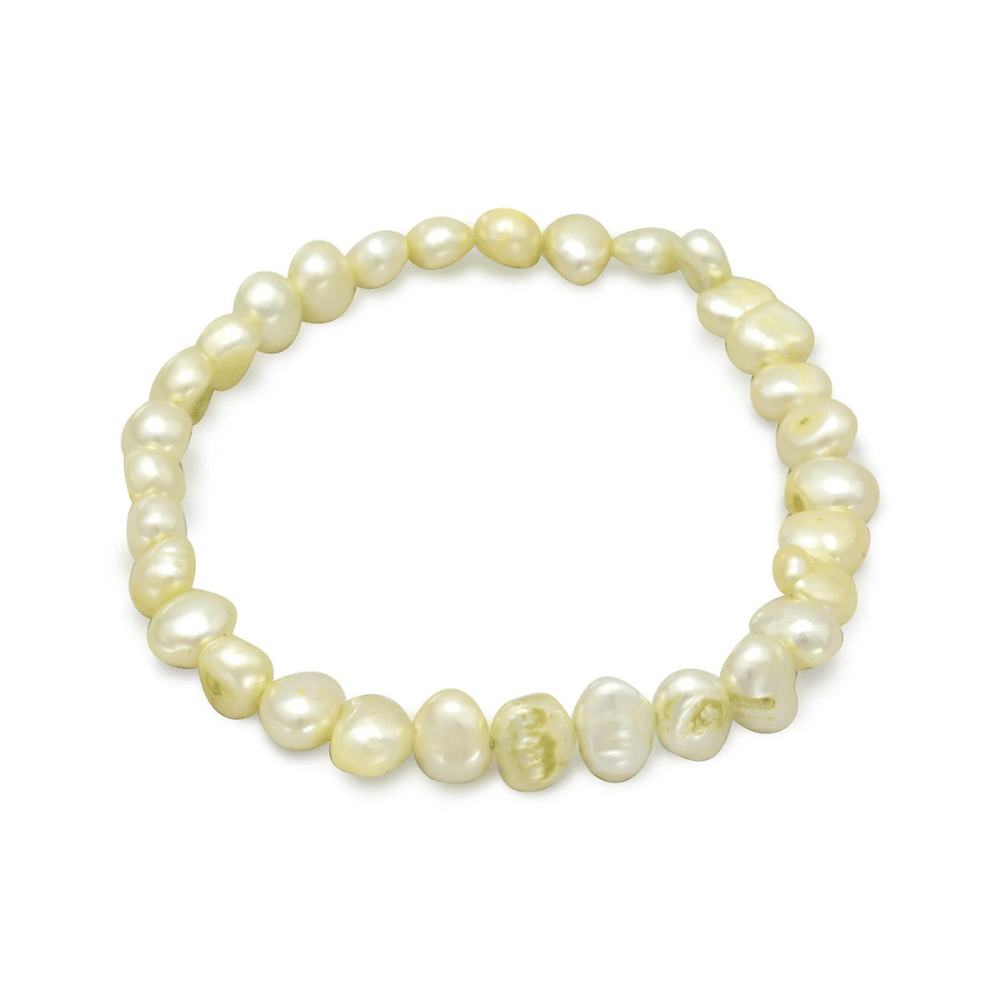 Cultured Freshwater Pearl Stretch Bracelet