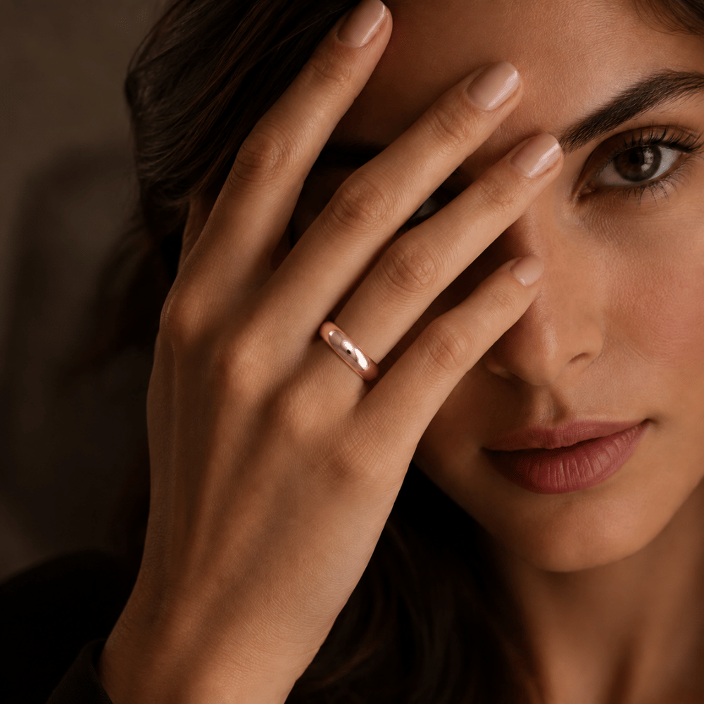Solid Copper Ring