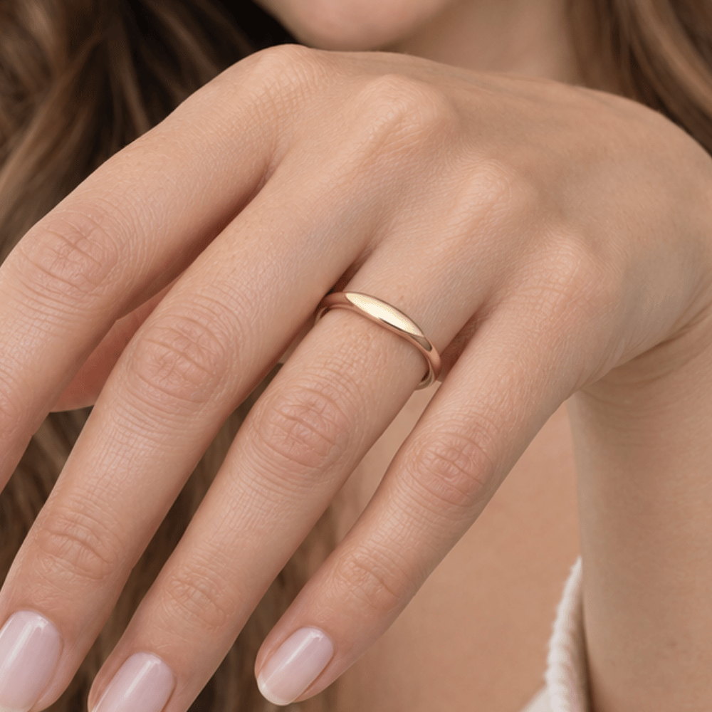 Dainty Flat Top Ring