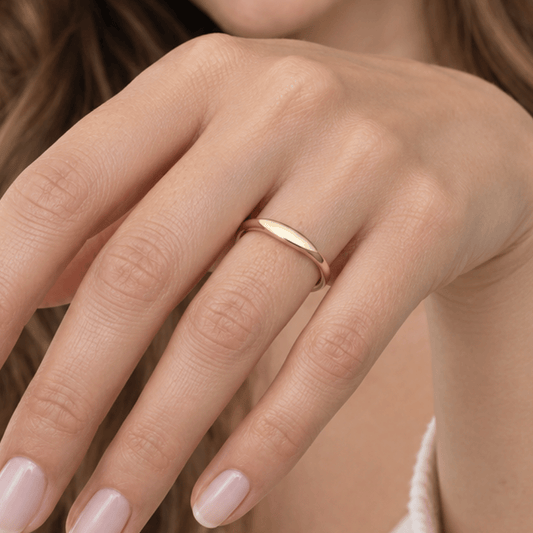 Dainty Flat Top Ring