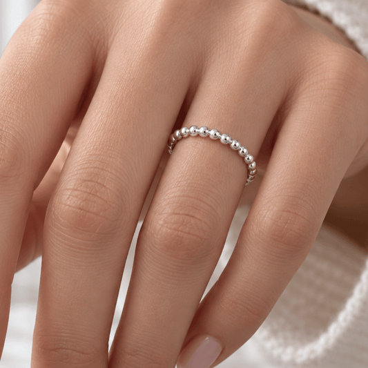 Polished Beaded Band