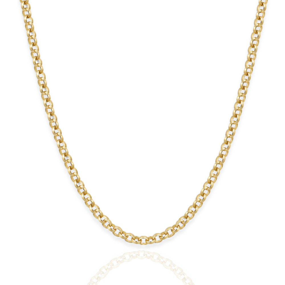 14/20 Gold Filled Rolo Chain Necklace - 2.6mm