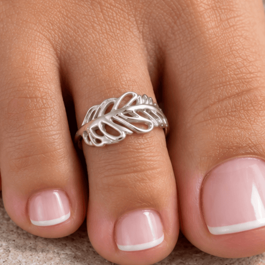 Cutout Design Toe Ring