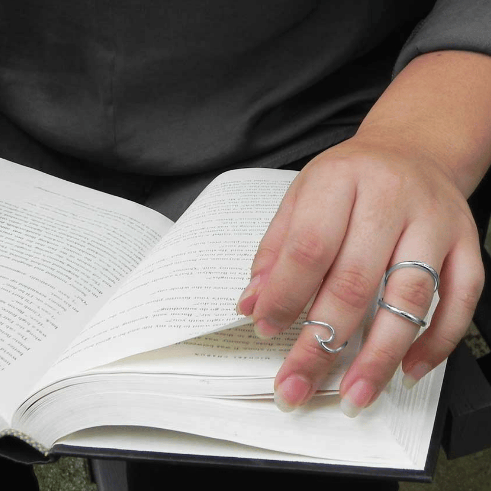 Double Band Knuckle Ring