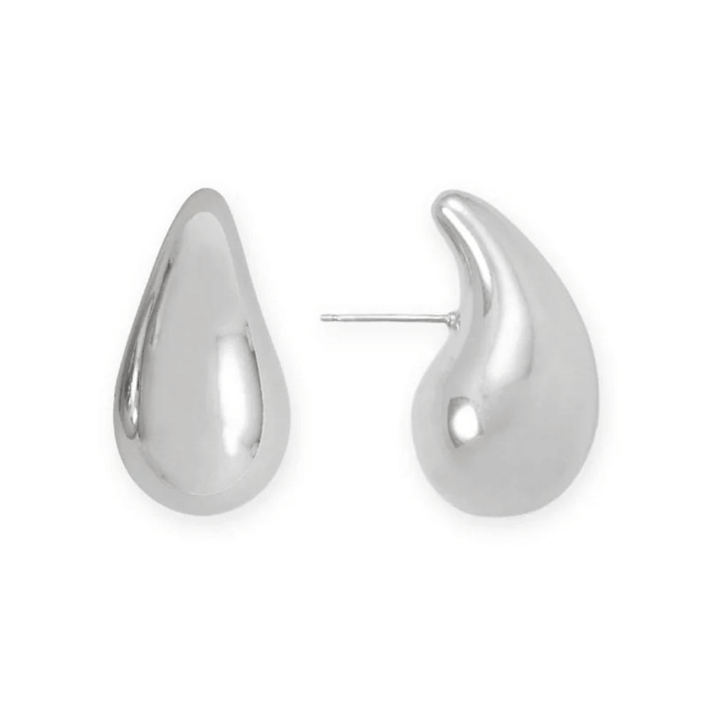 Hollow Raindrop Earrings