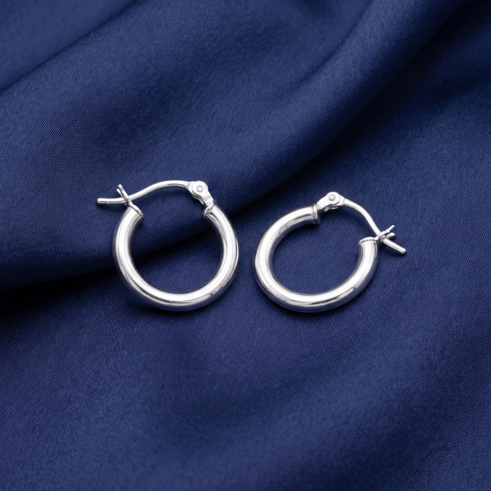 2mm Click Hoop Earrings