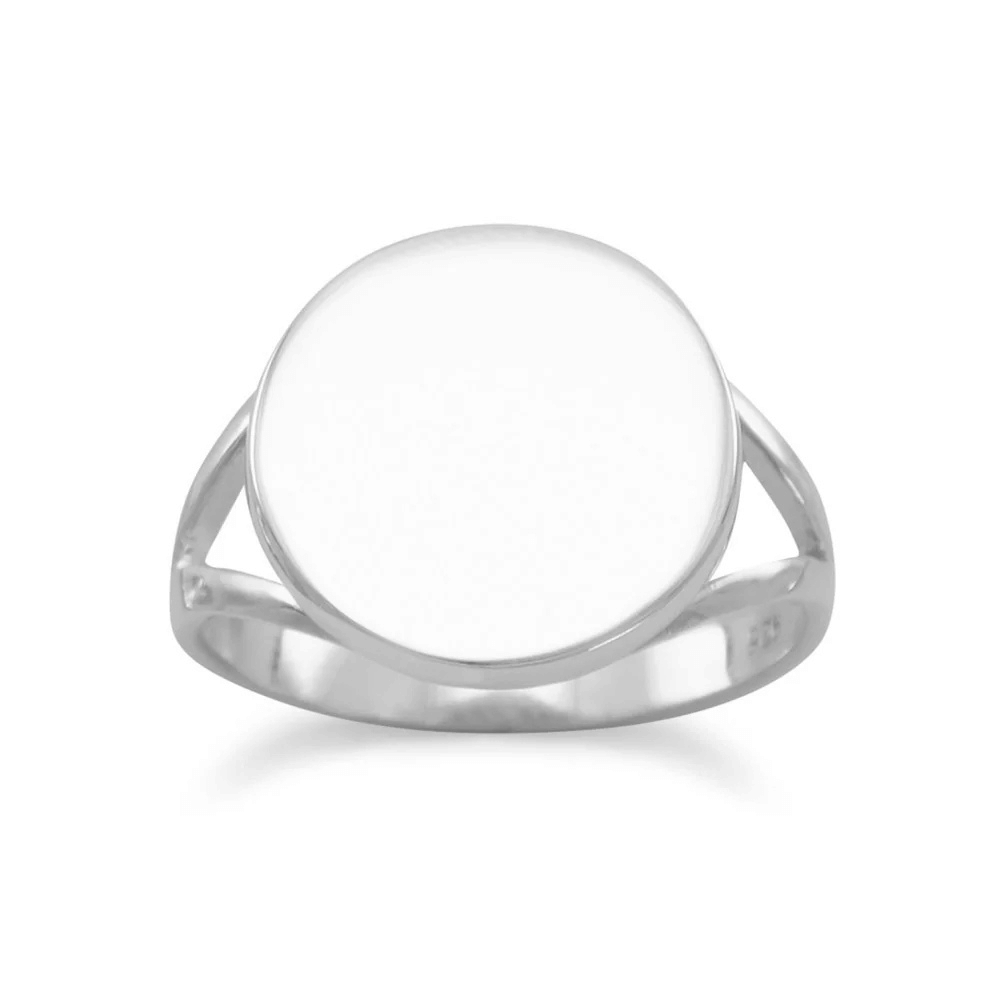 Round Ring with "V" Band