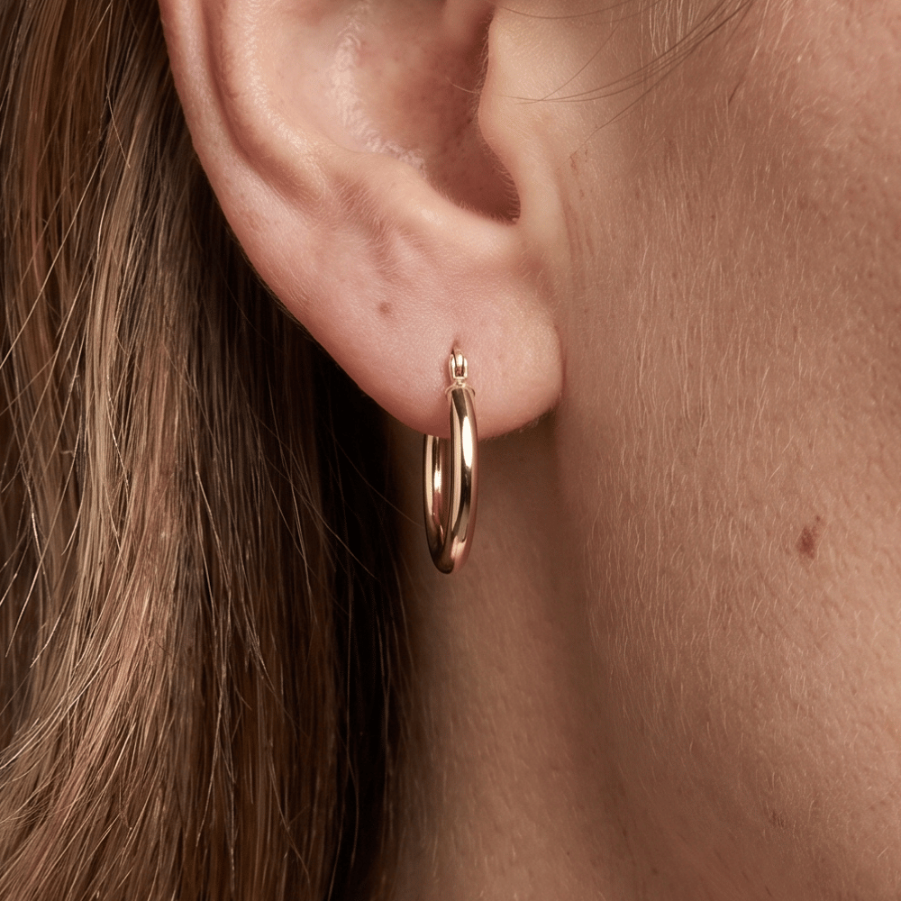 2mm Hoop Earrings