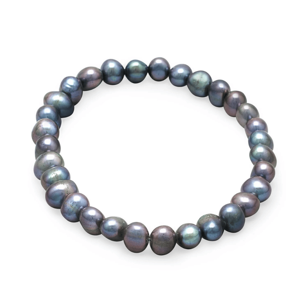 Cultured Freshwater Pearl Stretch Bracelet