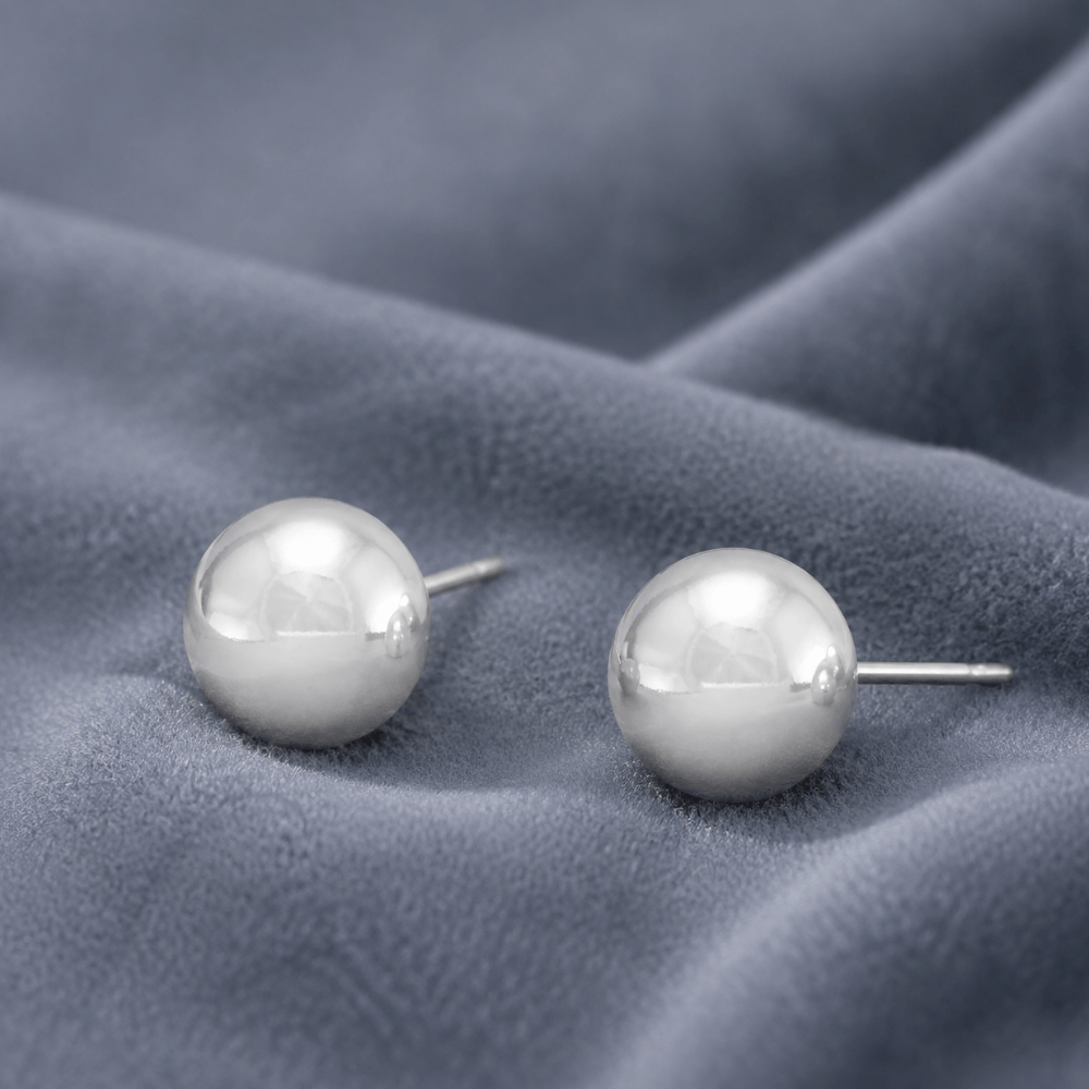 Ball Stud Earrings