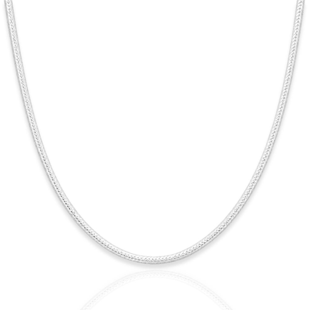 925 Sterling Silver Italian Snake Chain Necklace - 1.8mm