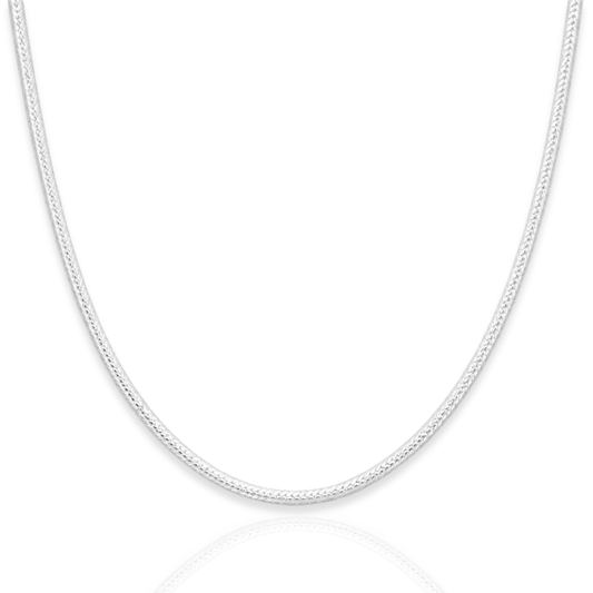 925 Sterling Silver Italian Snake Chain Necklace - 1.8mm