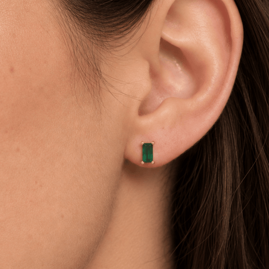 Baguette CZ Earrings