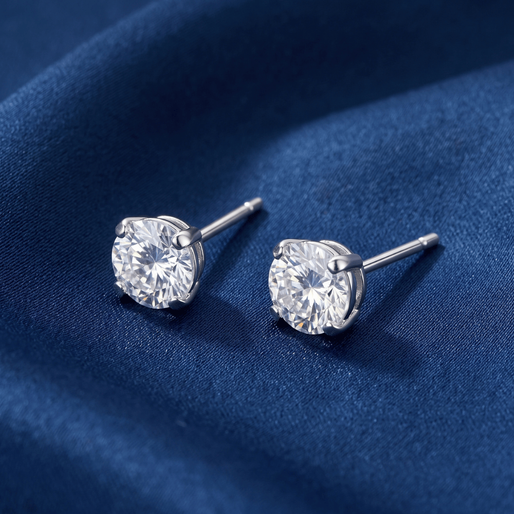 Cubic Zirconia Stud Earrings