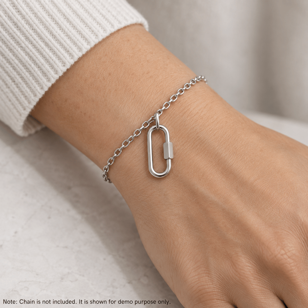 Twisting Lock Carabiner Pendant