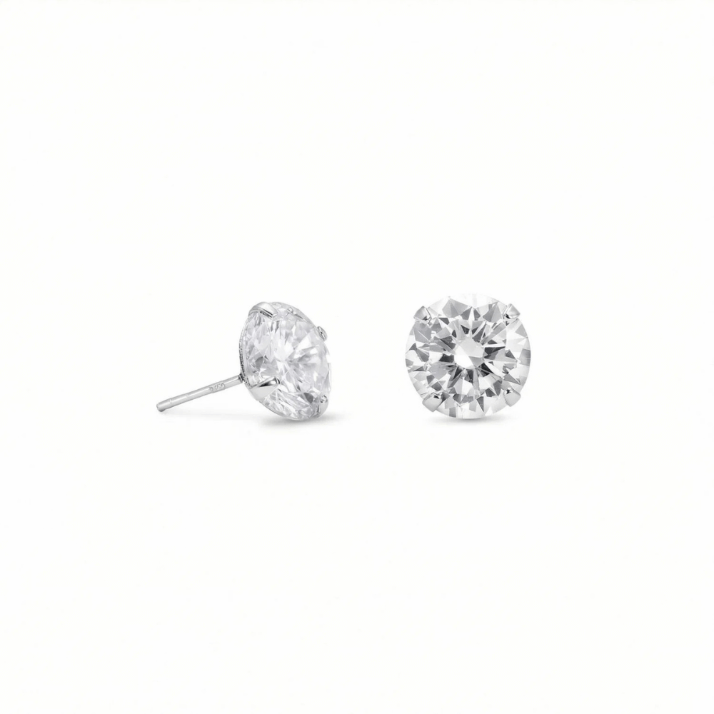 Cubic Zirconia Stud Earrings