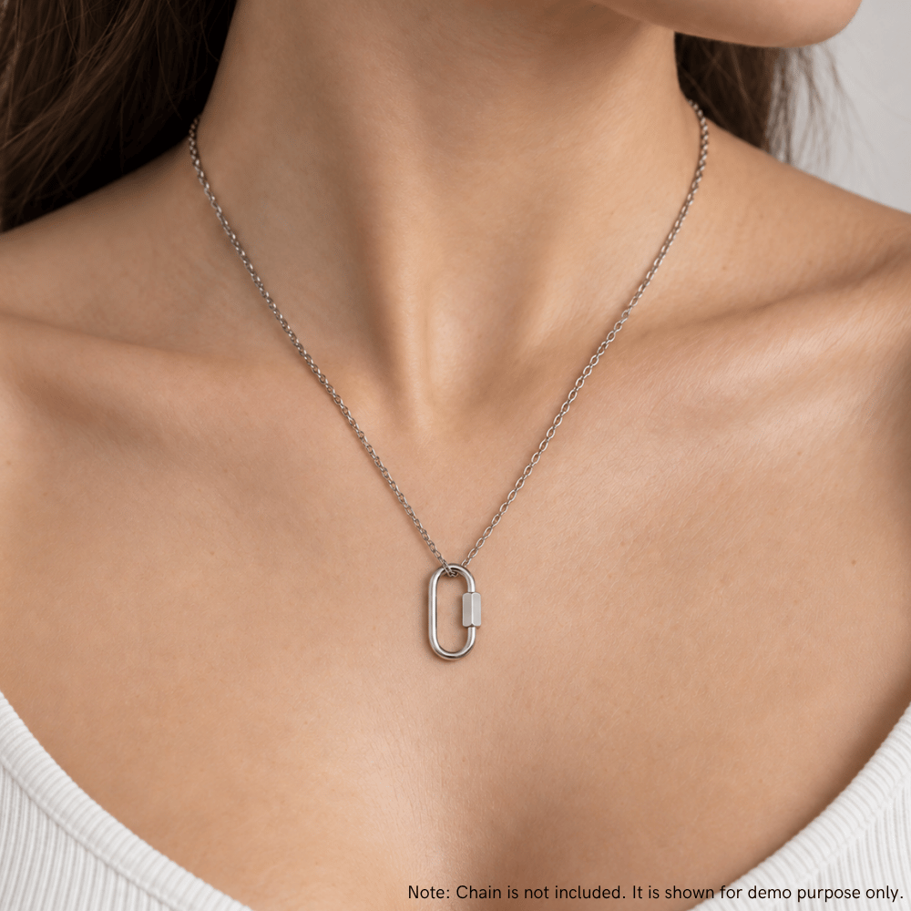 Twisting Lock Carabiner Pendant
