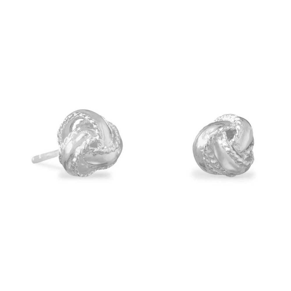 Love Knot Stud Earrings