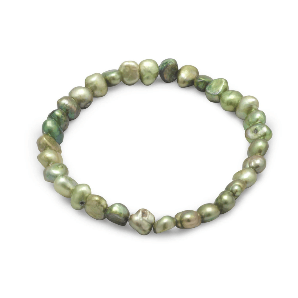 Cultured Freshwater Pearl Stretch Bracelet
