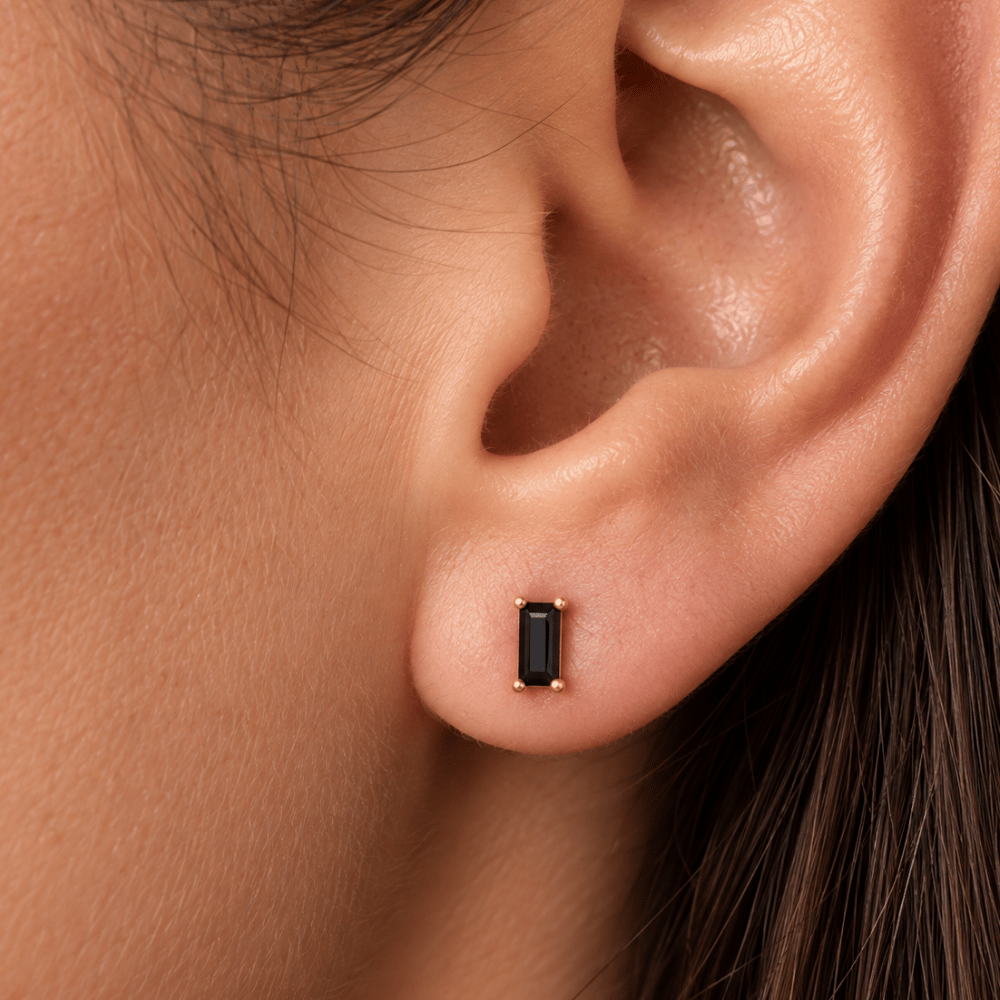 Baguette CZ Earrings