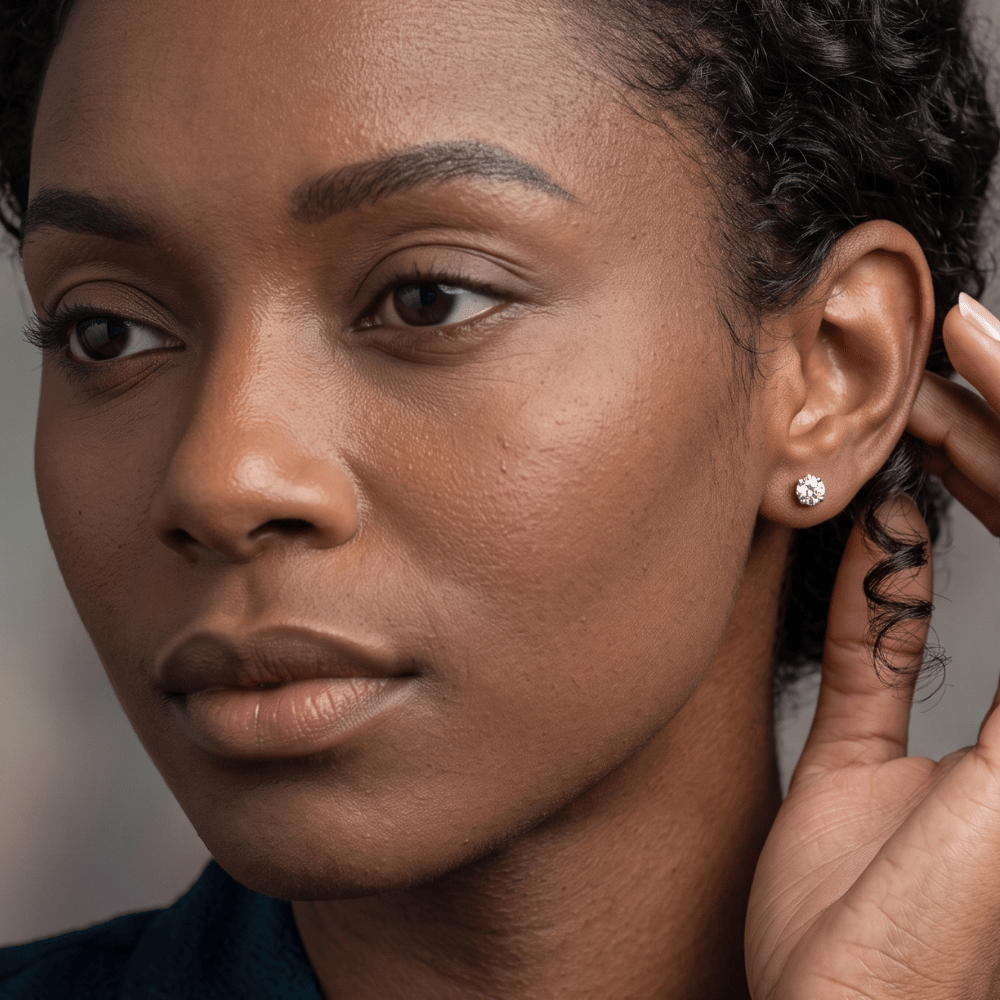 14/20 Gold Filled CZ Stud Earrings