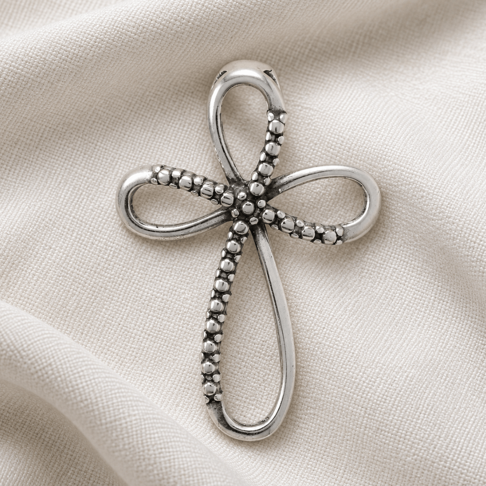Oxidized Looped Cross Slide