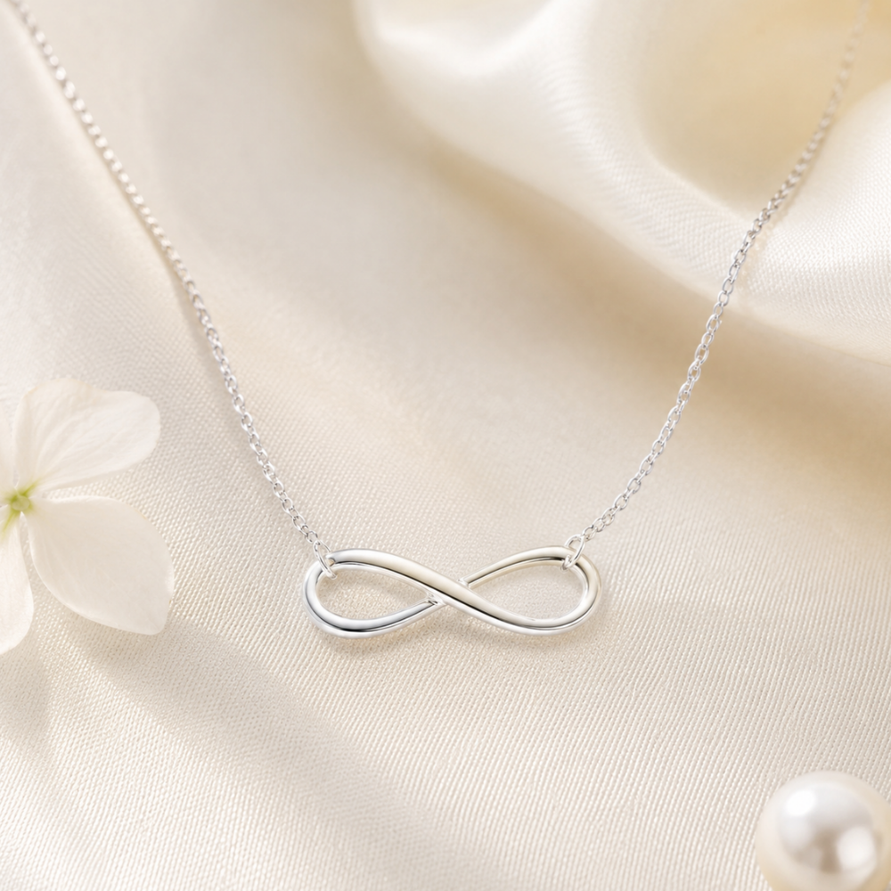 16"+1"+1" "Infinite Love" Infinity Necklace