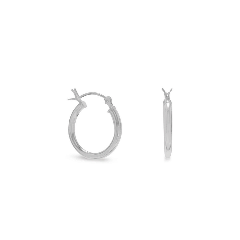 2mm Click Hoop Earrings