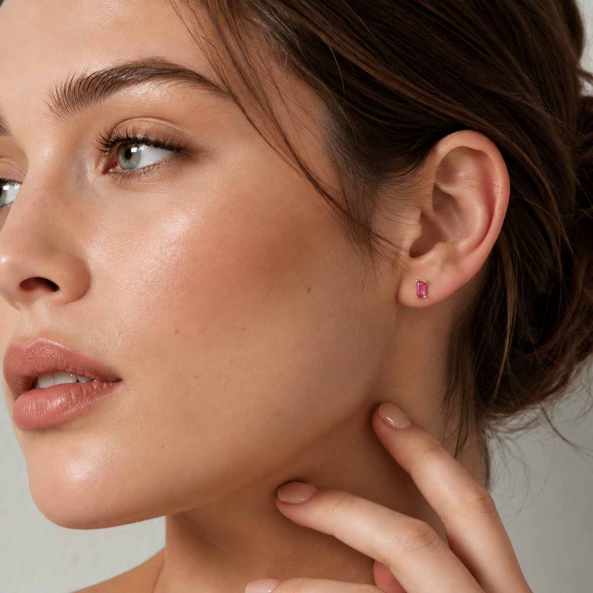 Baguette CZ Earrings