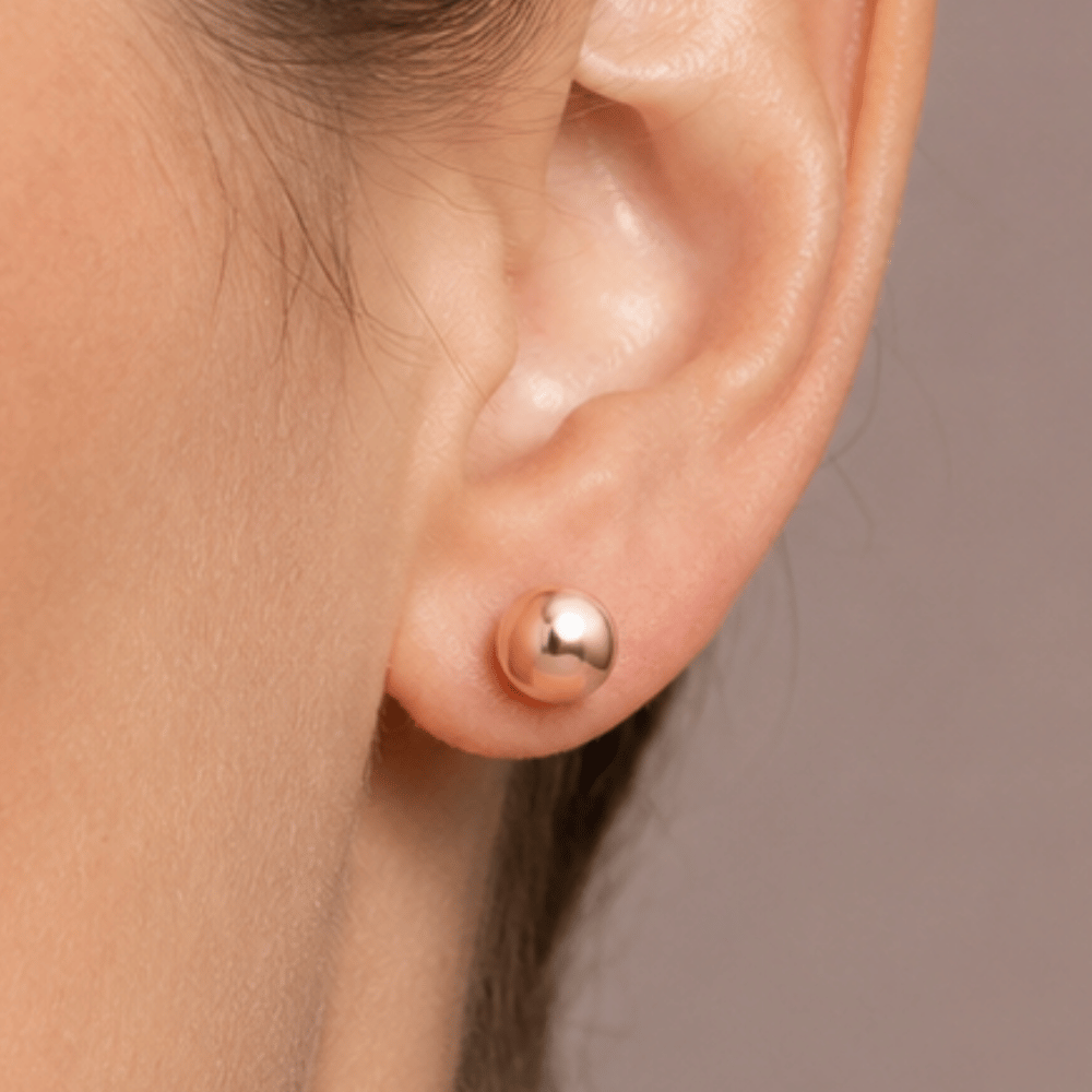 10mm Ball Stud Earrings