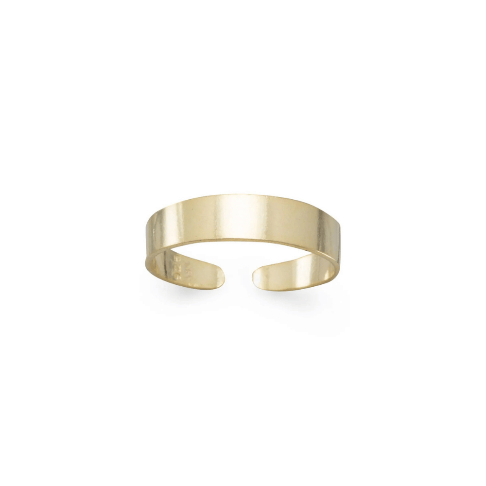 4mm Flat Band Toe Ring